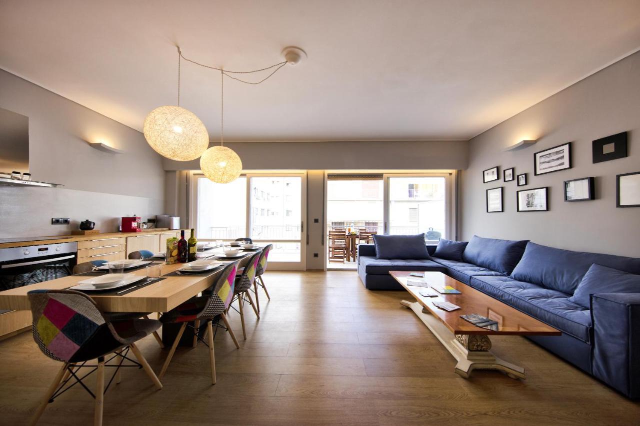 Super Modern Minimal Flat Nr Metro & Arch. Museum Apartman Athén Kültér fotó