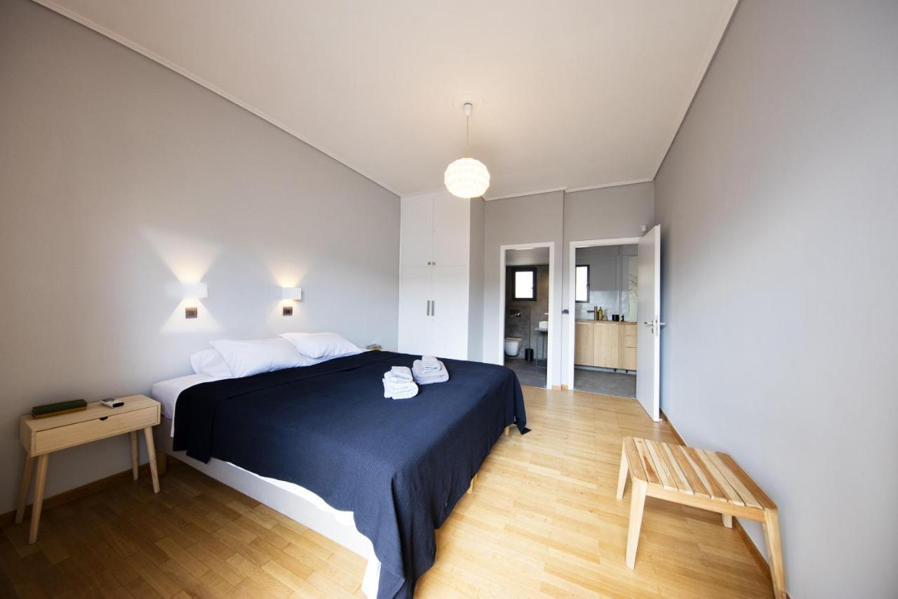Super Modern Minimal Flat Nr Metro & Arch. Museum Apartman Athén Kültér fotó