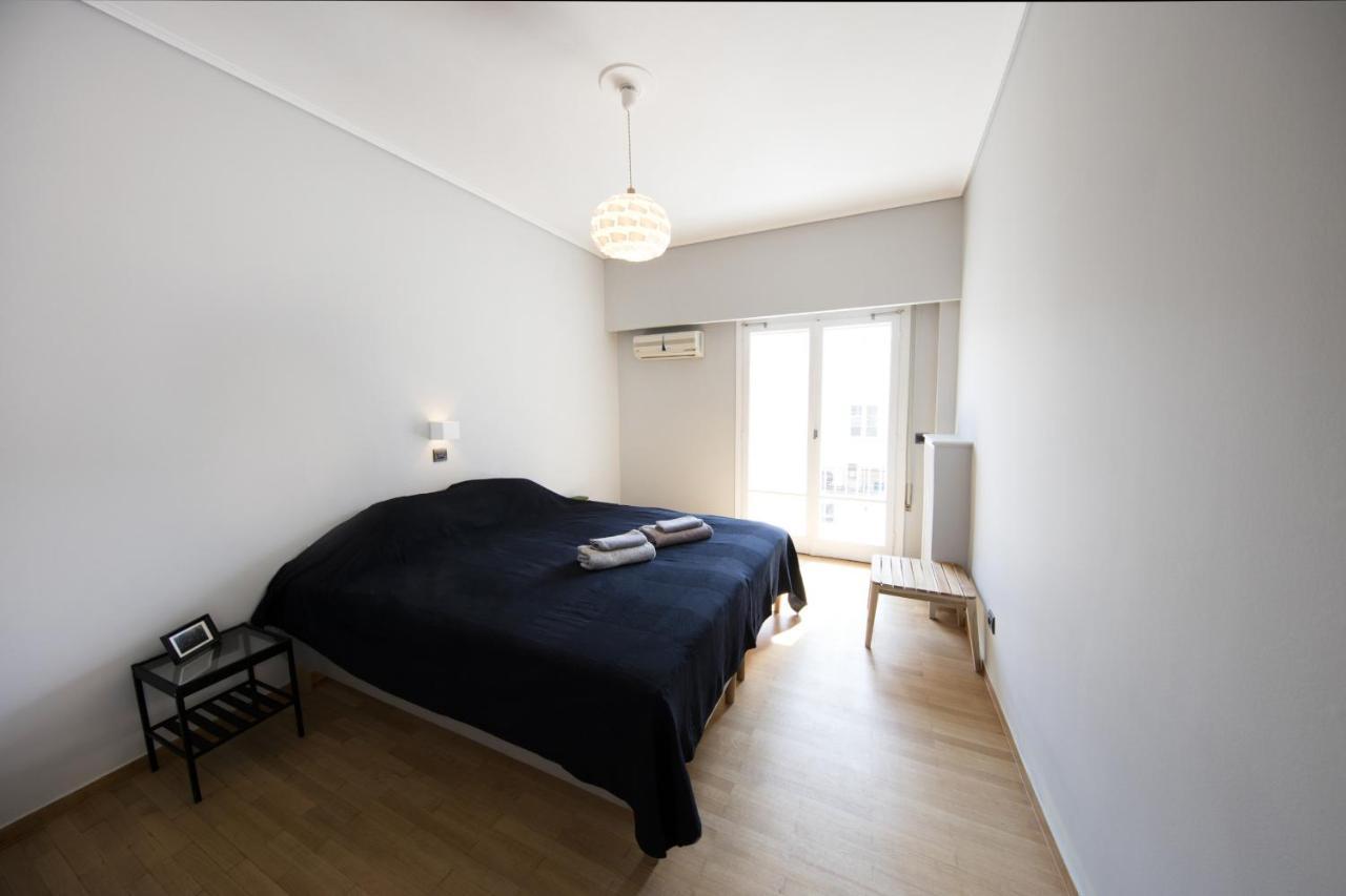 Super Modern Minimal Flat Nr Metro & Arch. Museum Apartman Athén Kültér fotó